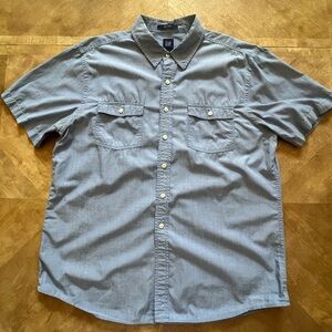 GAP Blue Casual Button-Down Shirt – XL (Summer 2008)